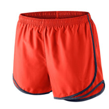 Men Sports Wear Polyester Training Running Shorts with Piping